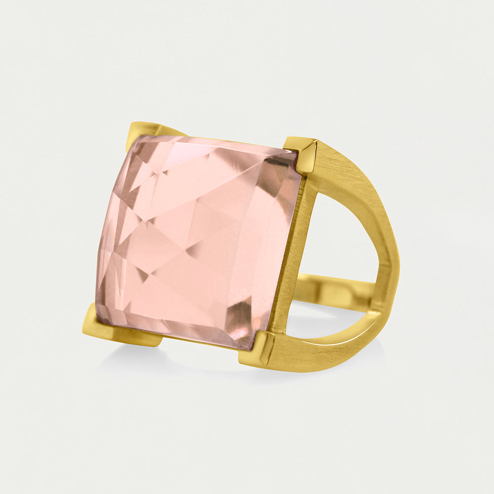 Plaza S7 Morganite Ring