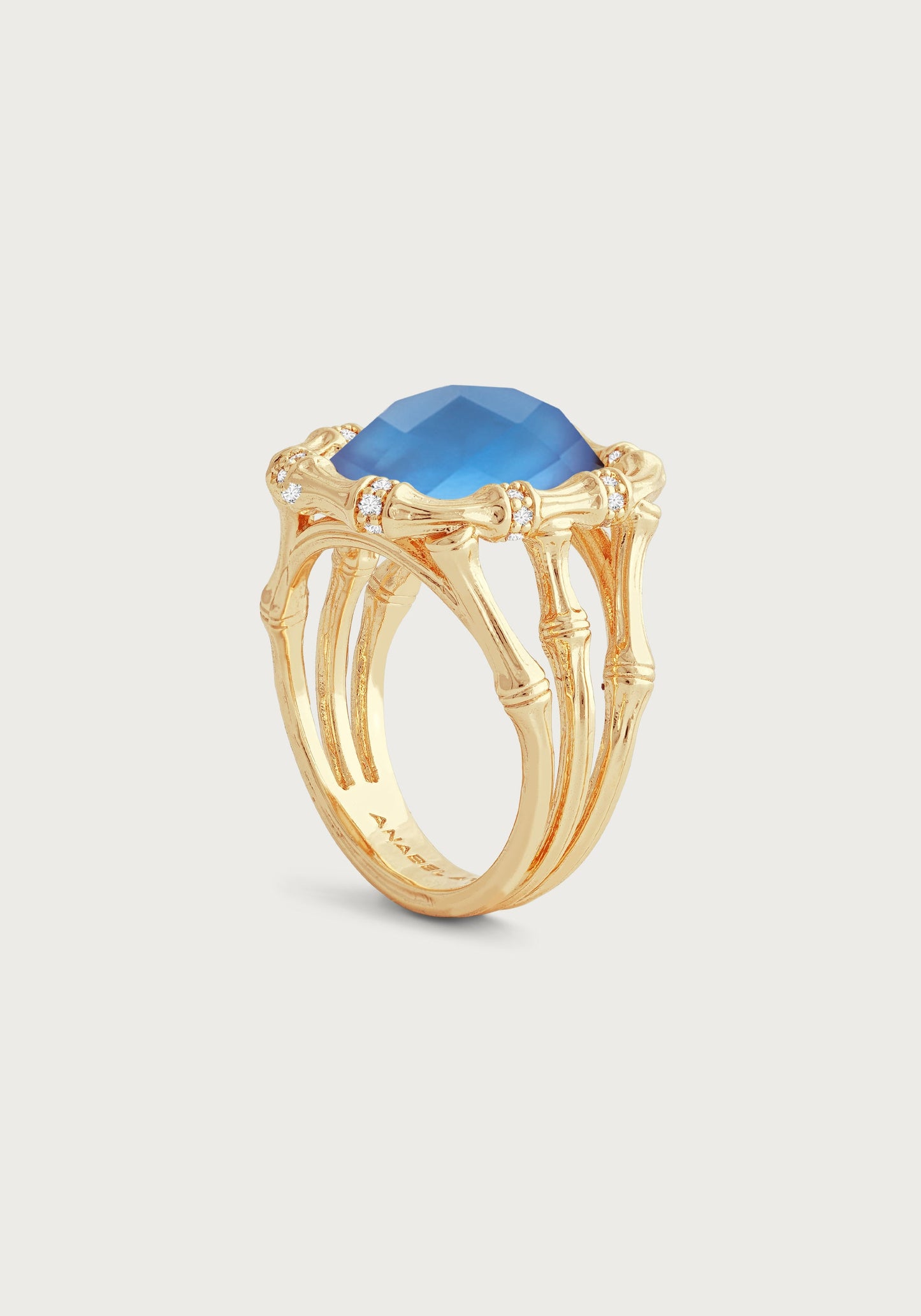 Bamboo with Stone Ring