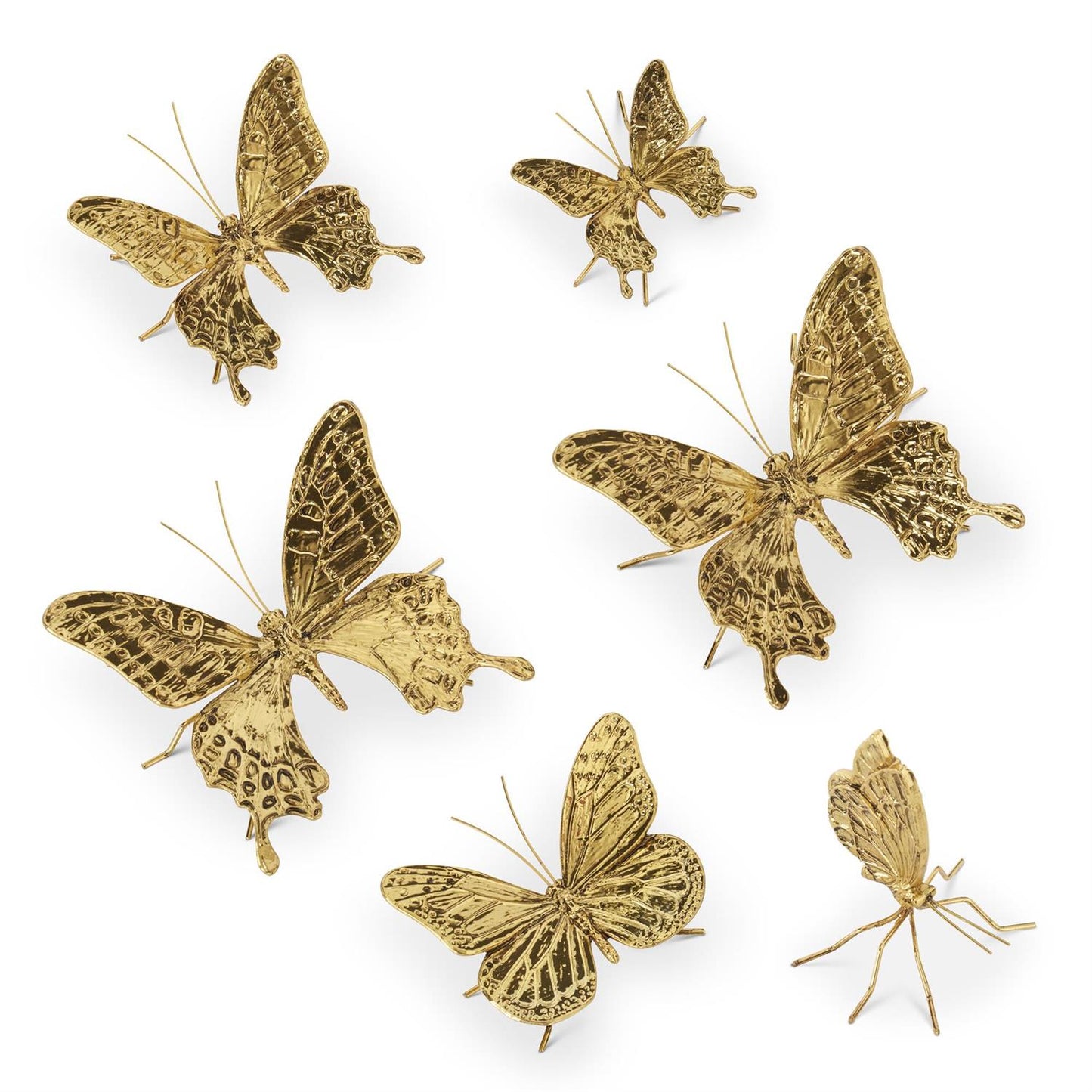 Set of 6 Butterflies