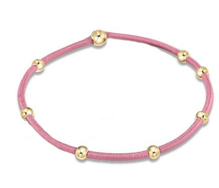 Essentials Dusty Rose Elastic