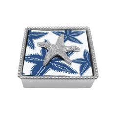 Starfish Beaded Napkin Box