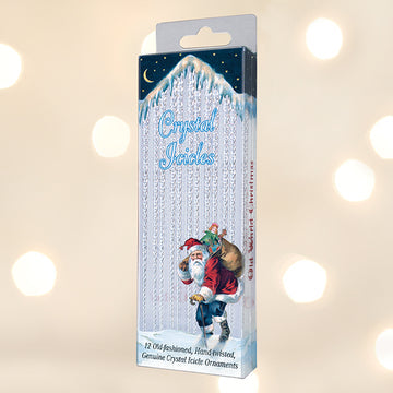12 Crystal Icicles