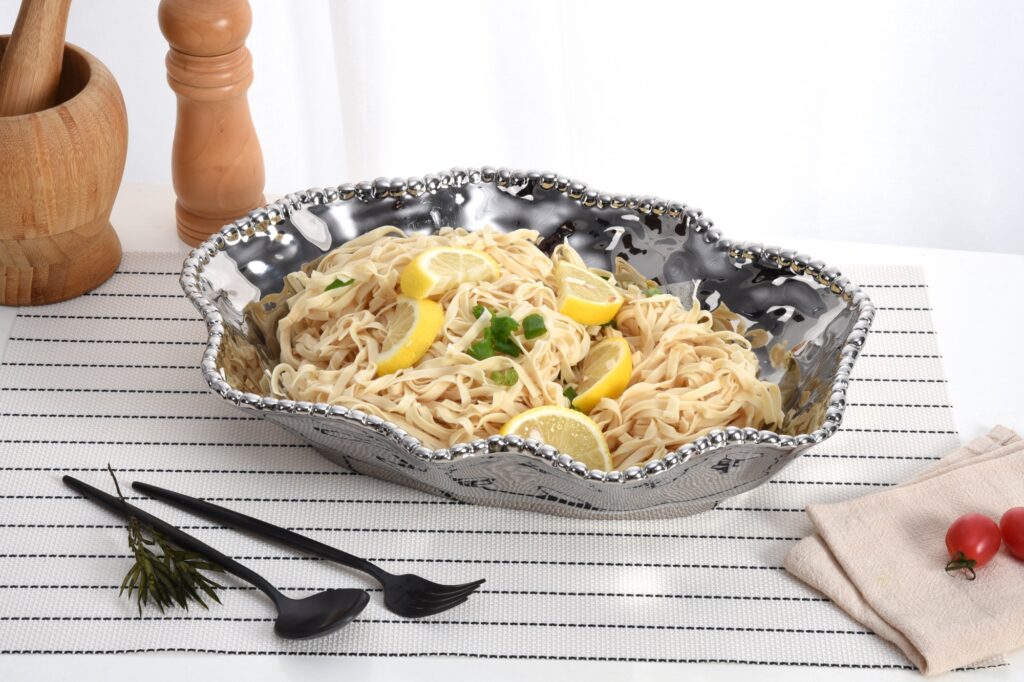 Verona Silver Serving Bowl 12"x9"x3"