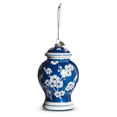 EC GINGER JAR ORNAMENT 6.5"