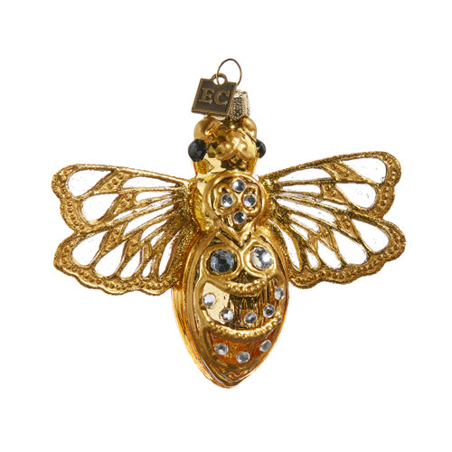 EC Jeweled Queen Bee Ornament