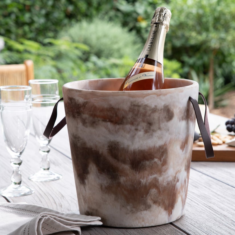 Wesley Brown Resin Champagne Bucket