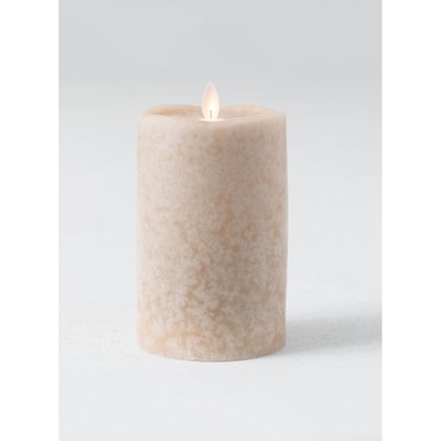 Mirage Mottled Flicker Candle Pillar