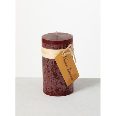 Timber Pillar Candle