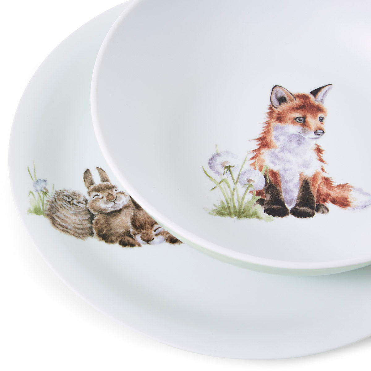 Wrendale Designs Little Wren Plate & Bowl Set