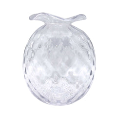 Clear Pineapple Lg Bud Vase