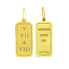 7 Down 8 Up Tag Pendant
