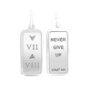 7 Down 8 Up Tag Pendant