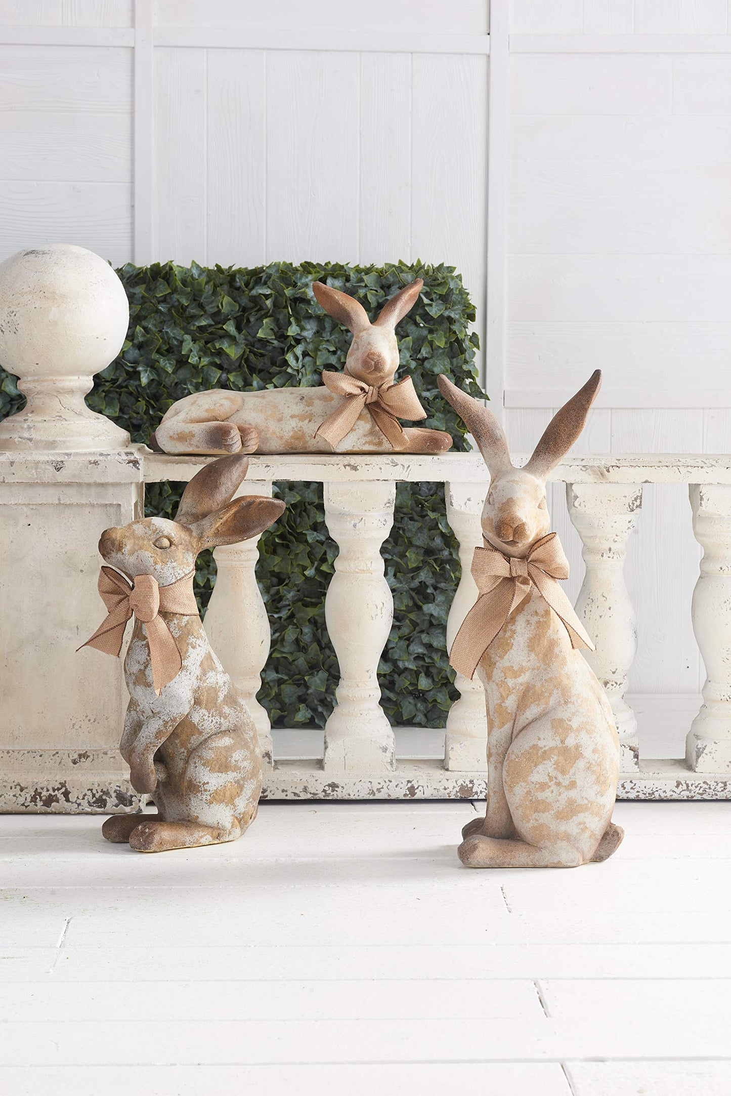 Tan Rabbit Standing w/Head Right 24 inch