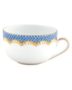 Fish Scale Canton Cup, Blue