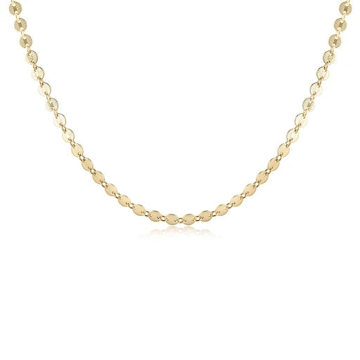 17" Choker Infinity Chic Chain-Gold