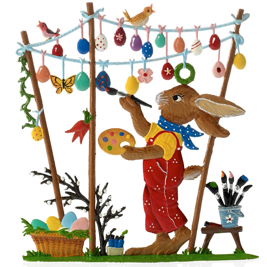Easter Workshop, painted