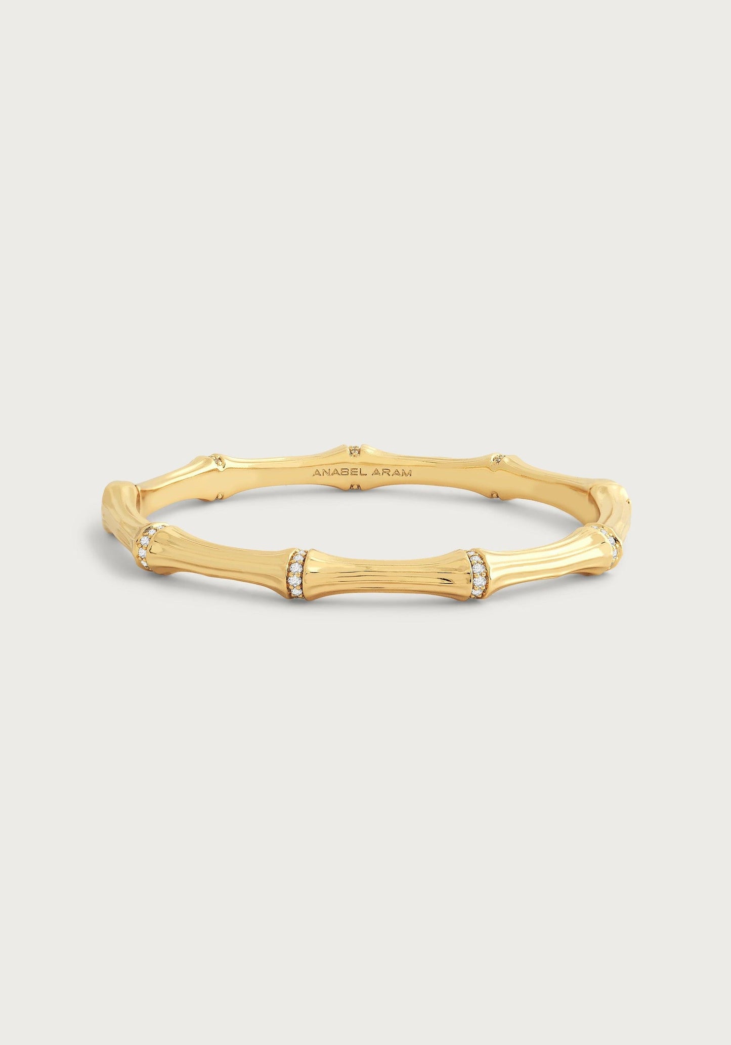 Bamboo Hinged Bangle Anabel Aram