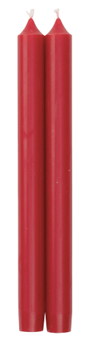 Red Duet Candle Crown Pairs 10 Inch