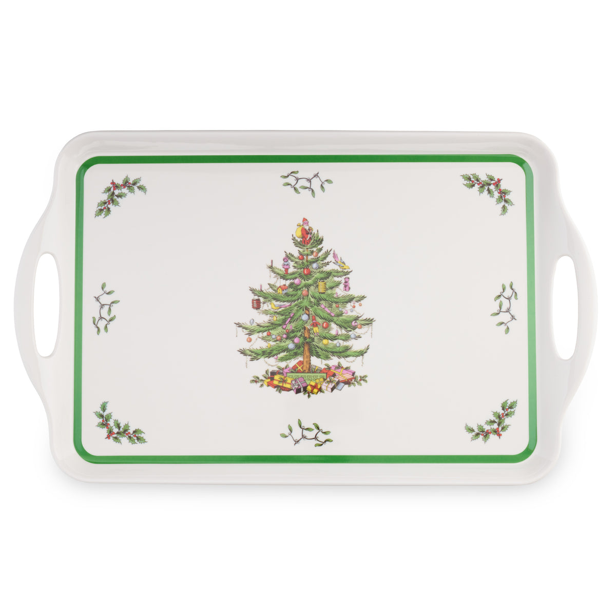 Christmas Tree Melamine Large Tray