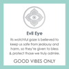 Evil Eye Silver Pendant