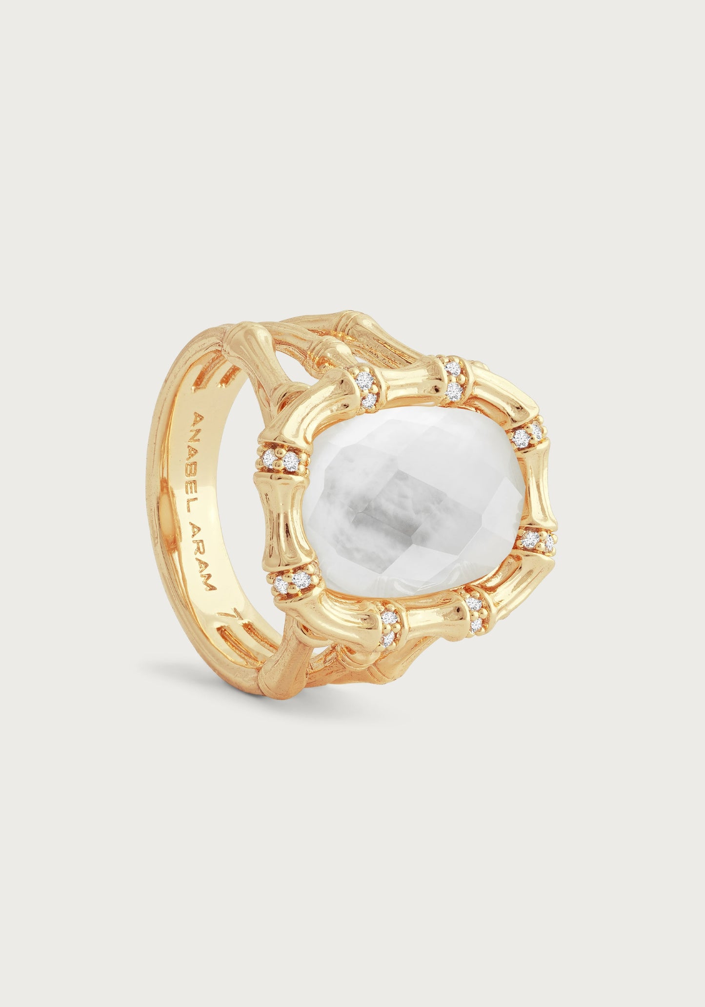 Bamboo with Stone Ring