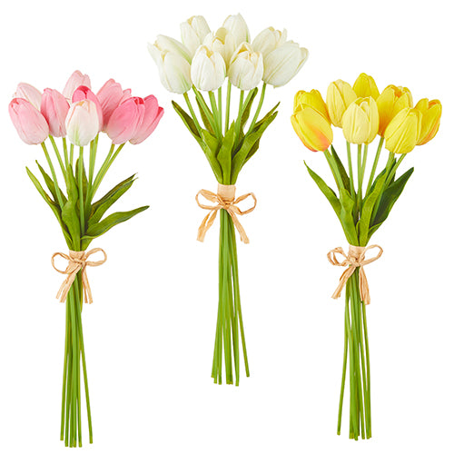 Real Touch Tulip Bundle 15in