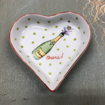Champagne 'Perfect'- Heart Dish