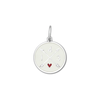 I Love You Enamel Pendant