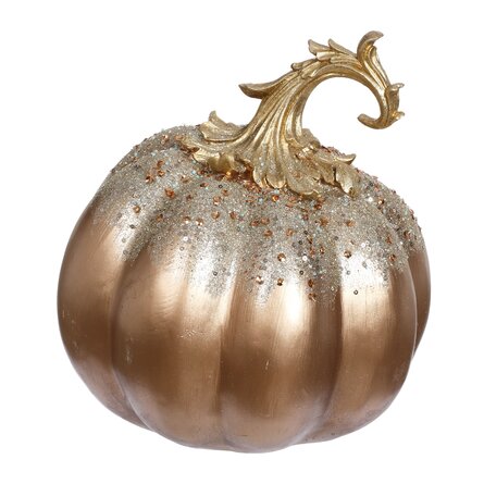 Fall Harvest Acanthus Topped Pumpkin, small