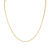 Gold Ball 2mm Chain Necklace