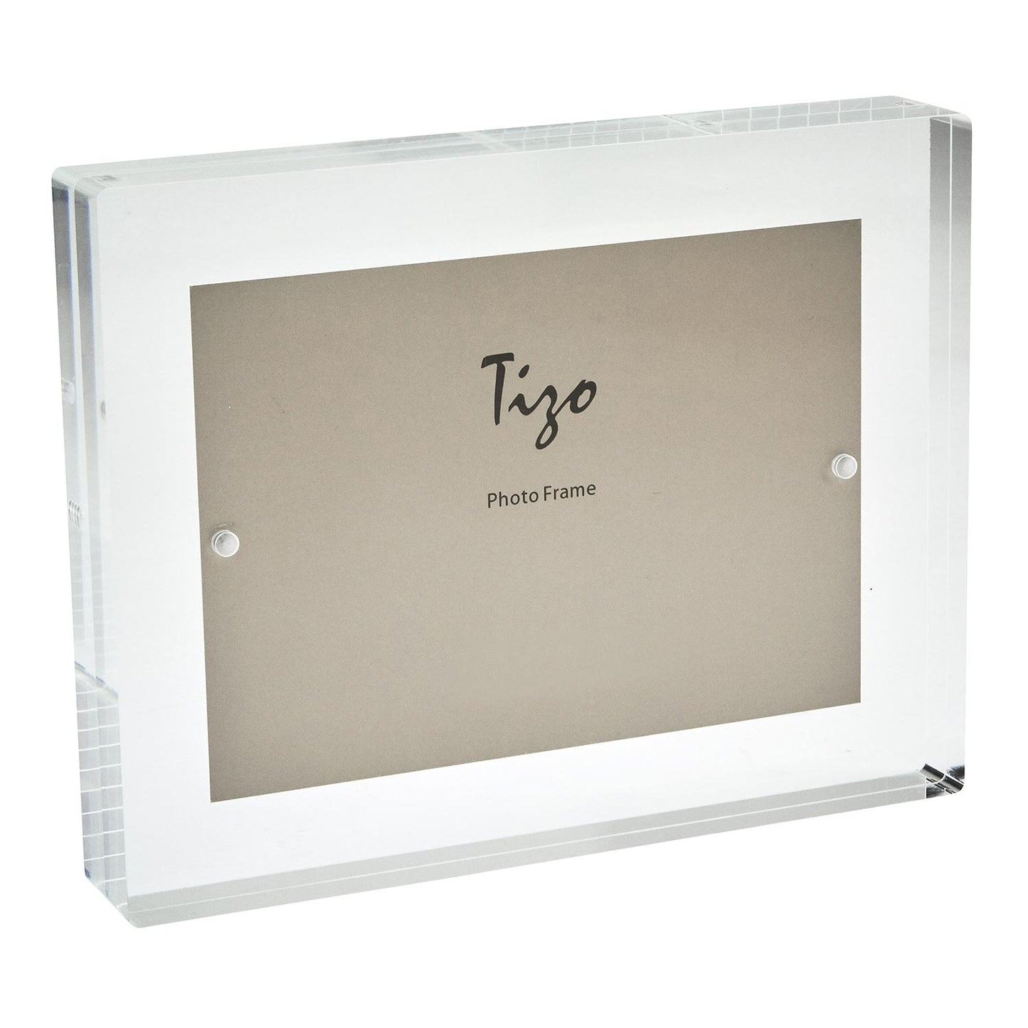 Lucite Floating Block Frame