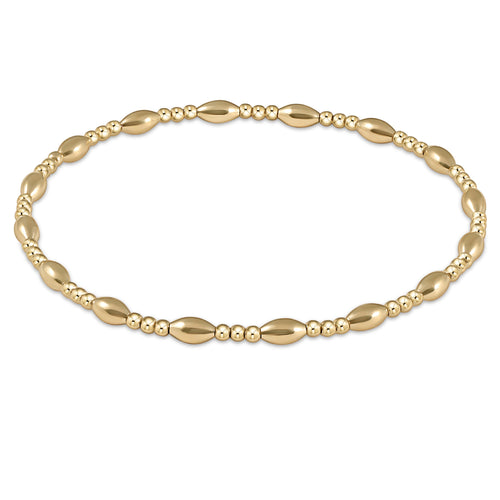 Harmony Sincerity 2mm Gold Brac