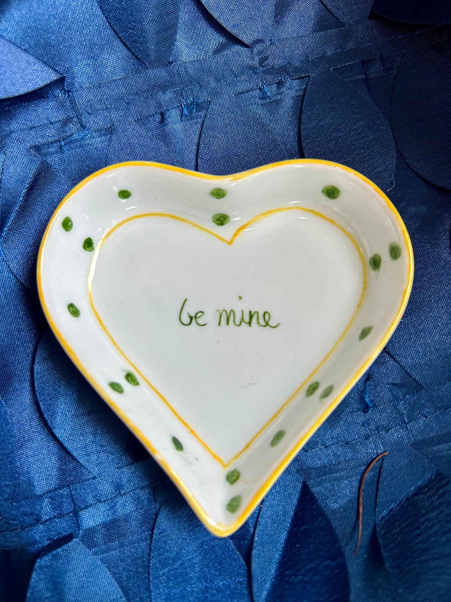 Be Mine Heart Dish