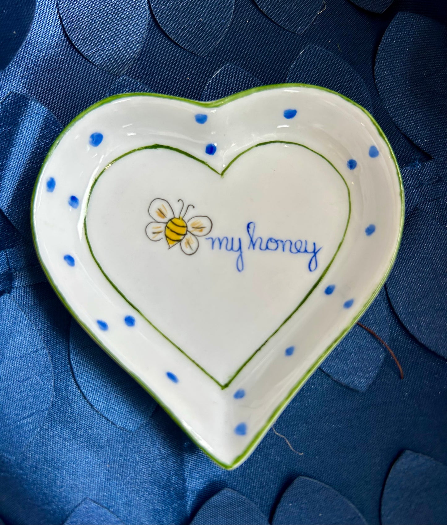 Bee My Honey Heart Dish