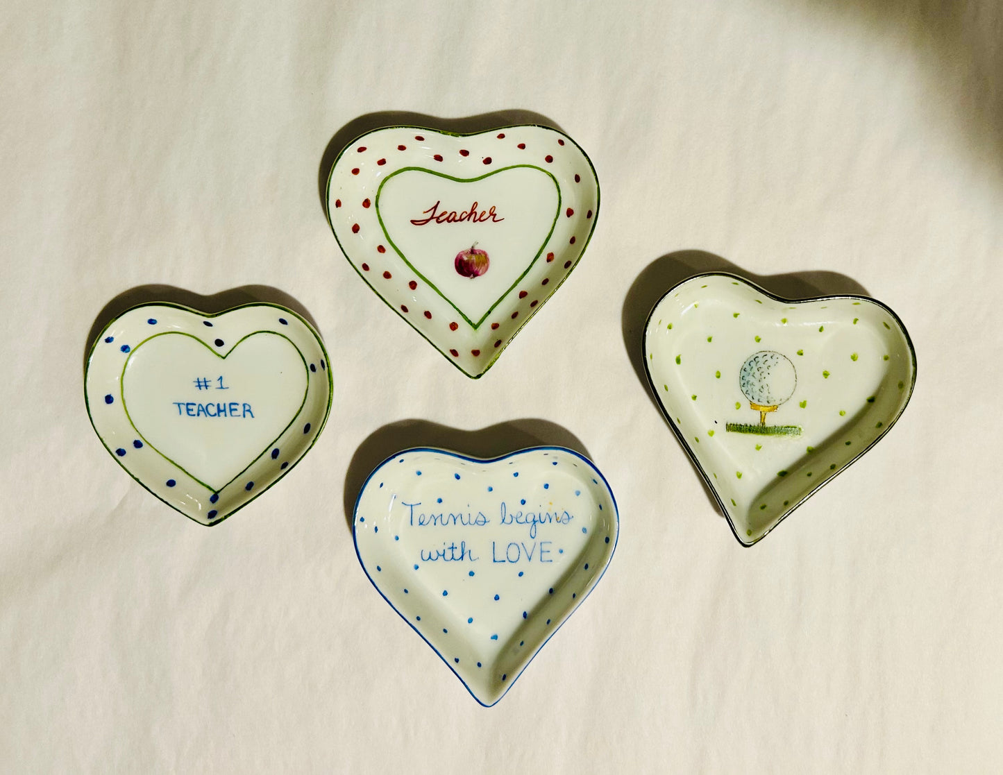Small Heart #1 Teacher Dish