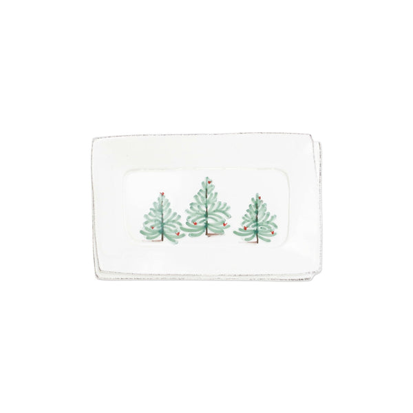 Lastra Holiday Sm. Rect. Tray