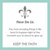 Fleur De Lis Silver Pendant