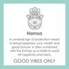 Hamsa Enamel Pendant