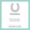 Horseshoe Silver Pendant