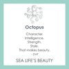 Octopus Silver Enamel Pendant