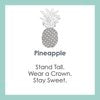 Pineapple Gold Pendant