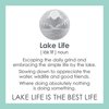 Lake Life Silver Pendant