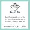Queen Bee Gold Pendant