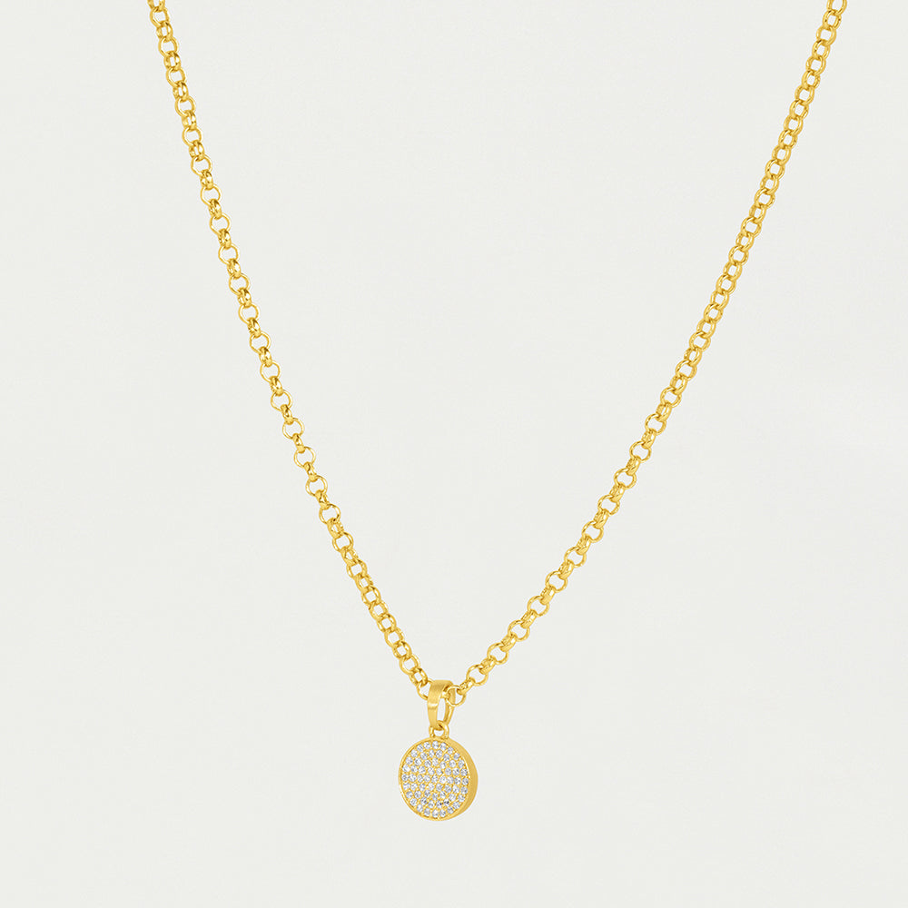 Petit Pave Knockout Pendant