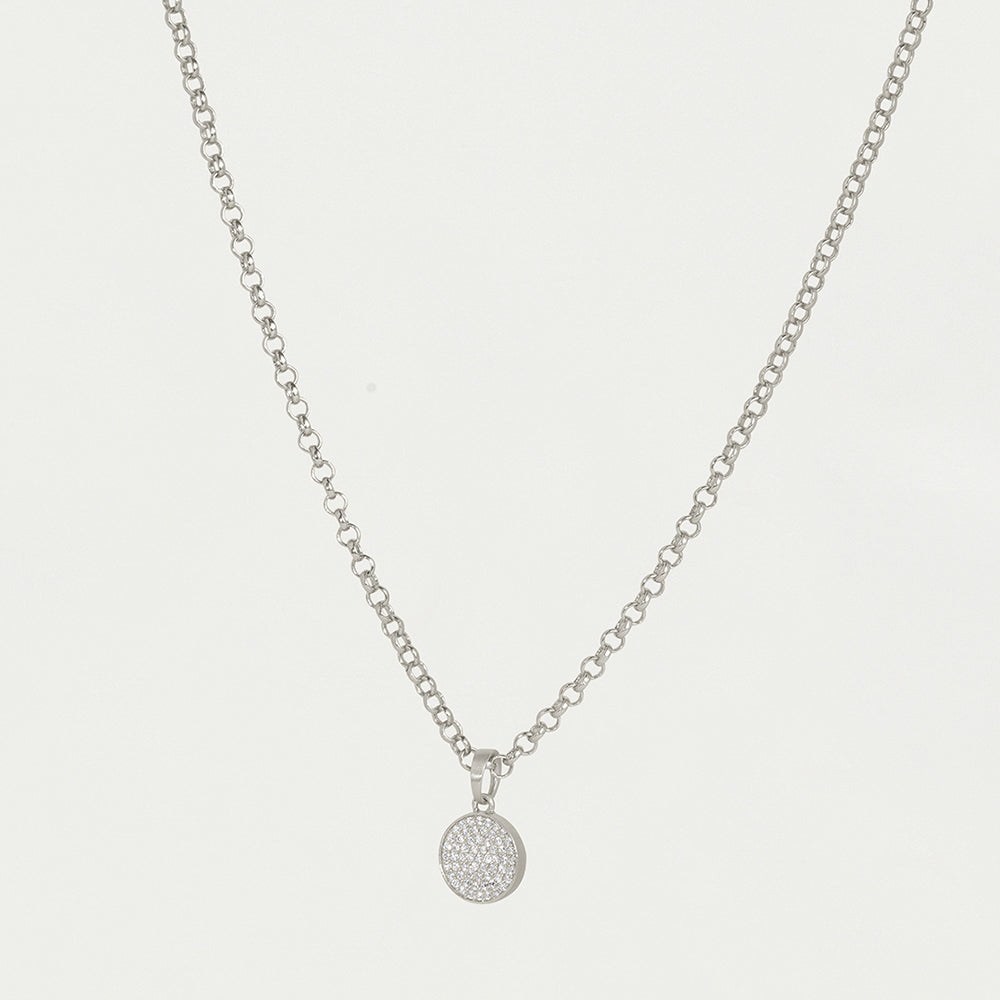 Petit Pave Knockout Pendant