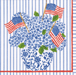 Flags & Hydrangeas Napkins