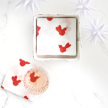 Papersoft Red Bird Cocktail