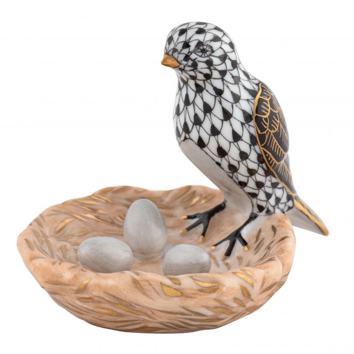 Bird With Nest