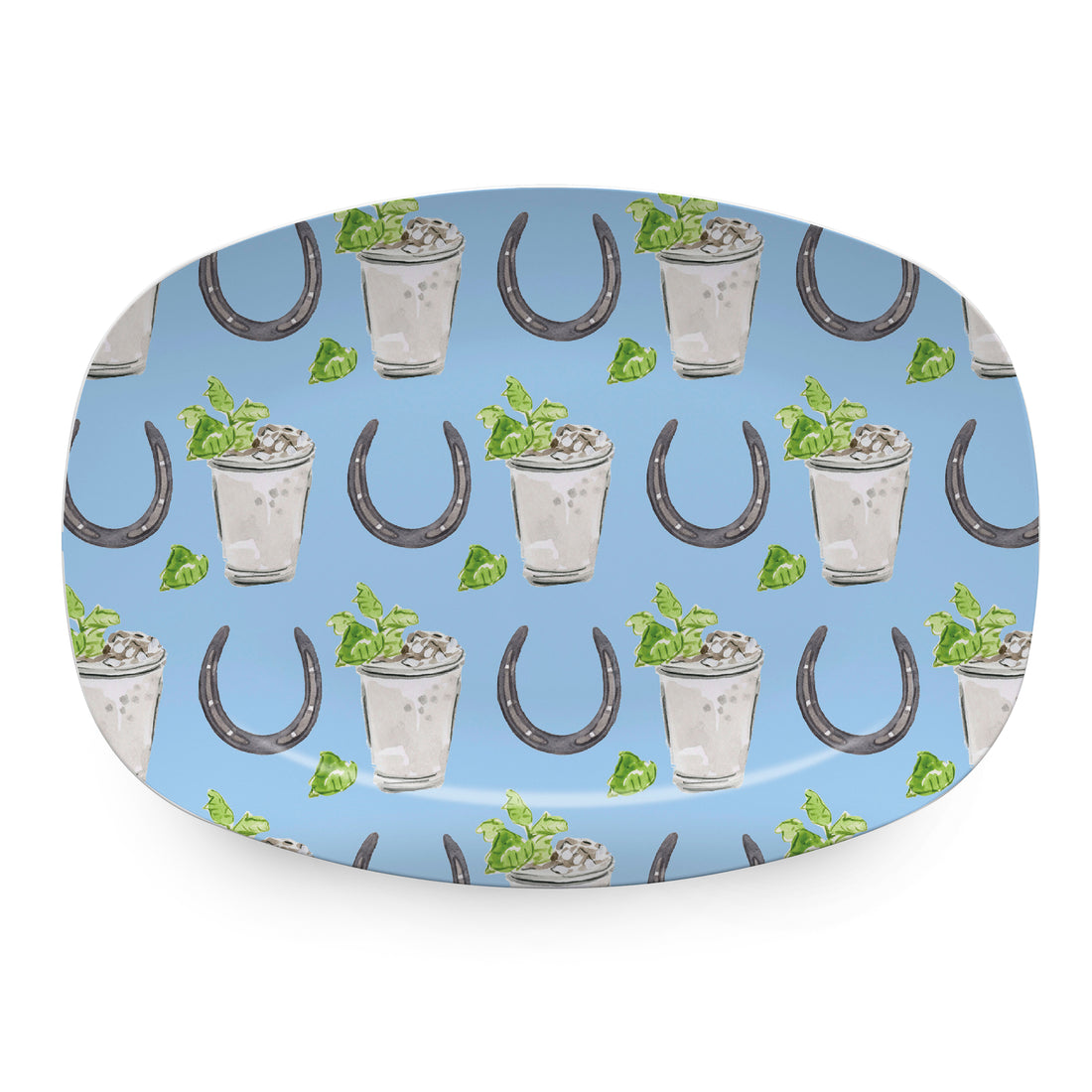 Horseshoes & Juleps Platter TRAYchic