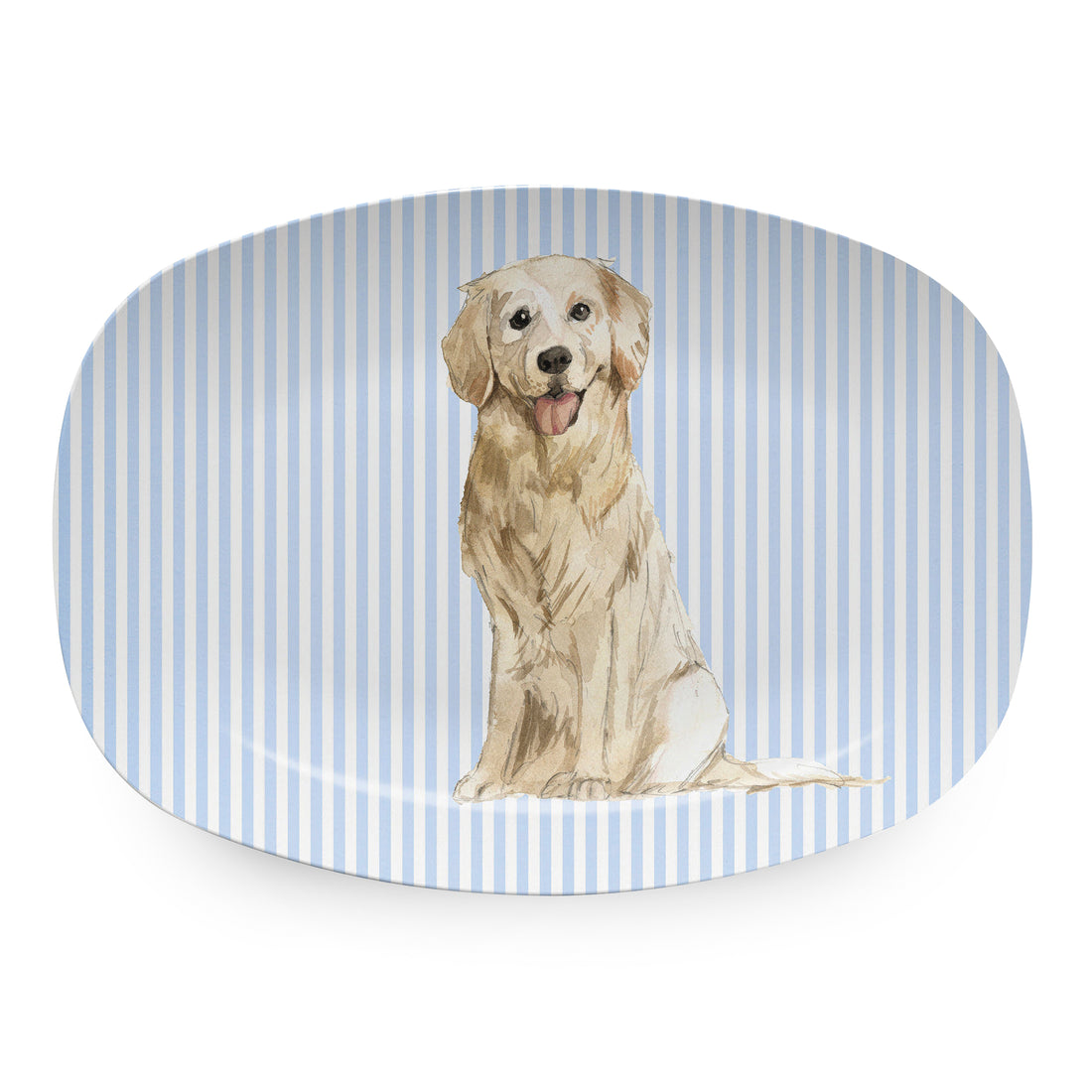 Best Friends Golden Retriever Platter TRAYchic
